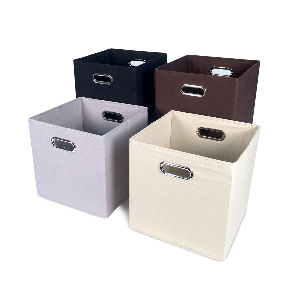 Cube Canvas Storage Bin - John Louis Home - Closet Bins