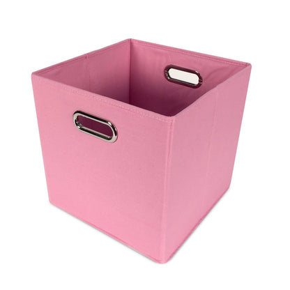 Cube Canvas Storage Bin - John Louis Home - Closet Bins