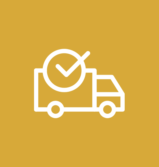 gold free delivery graphic