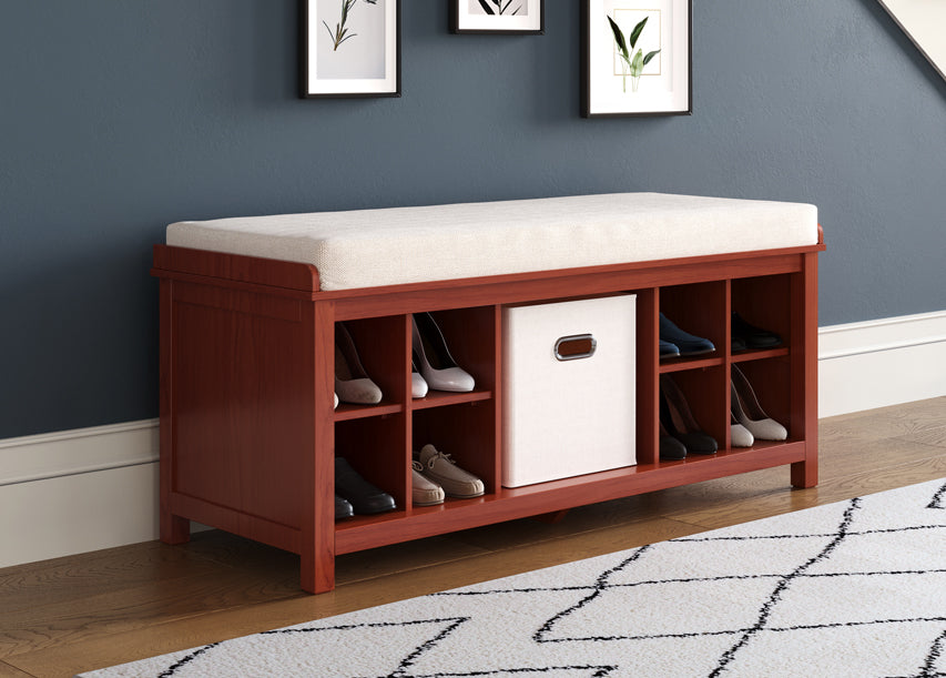 john louis home entryway bench features