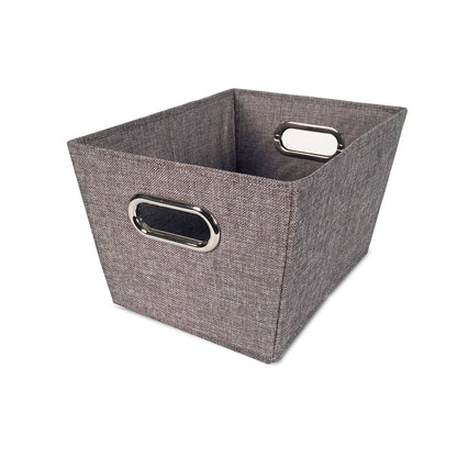 Rectangle Tweed Storage - John Louis Home - Closet Bins