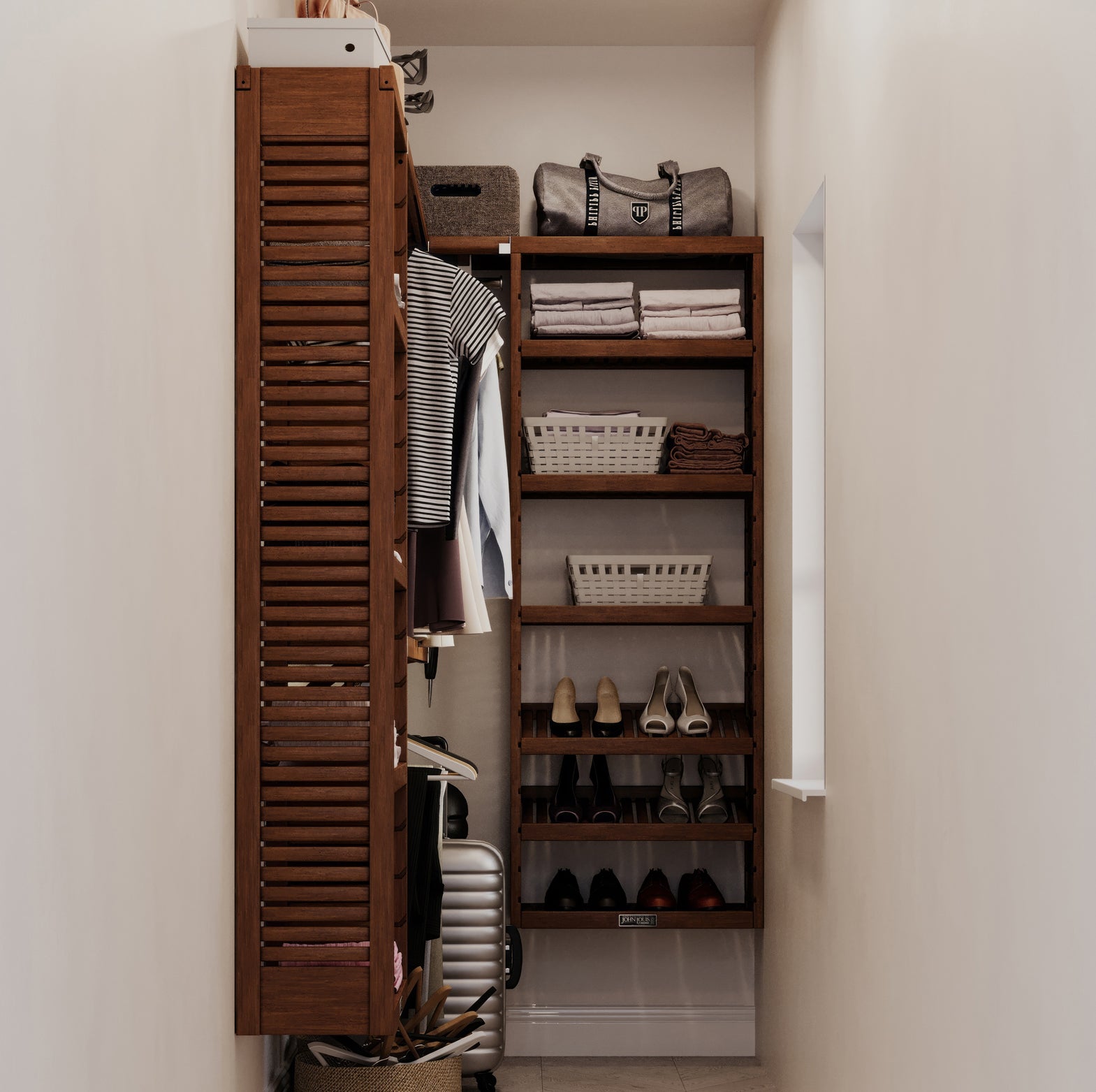 small walk in closet system comparison