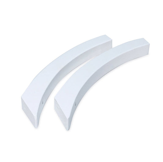 Solid Wood Curved Angle Bracket 2 - Pack - John Louis Home - Closet Shelves