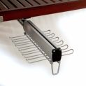 16in. Deep Under Shelf Mount Belt & Tie Rack - FACTORY 2ND