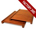 12in. Deep Adjustable Shelf 2-Pack Honey Maple finish