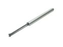 A John Louis Home satin nickel valet rod that helps you stay organized displayed on a white background