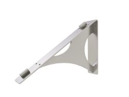 Pair of John Louis Home angle shoe shelf brackets displayed on white background